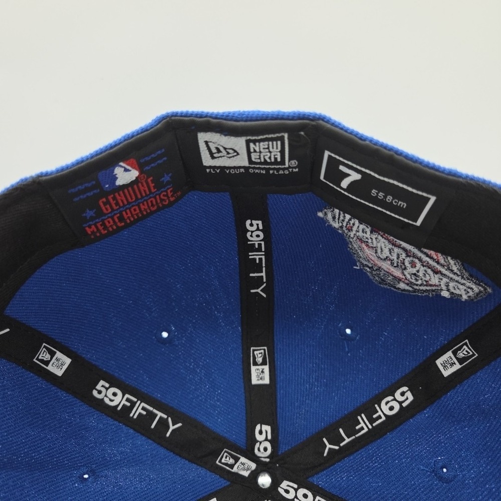Size 7 - New Era New York Yankees Blue Hat Statue of Liberty 59Fifty New W/O Tag - Picture 6 of 7